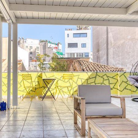 Chic Rooftop Studio W/ Terrace - Near Acropolis Athènes Extérieur photo