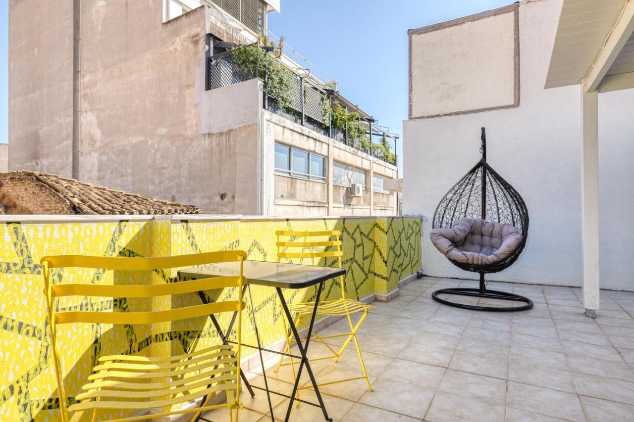 Chic Rooftop Studio W/ Terrace - Near Acropolis Athènes Extérieur photo